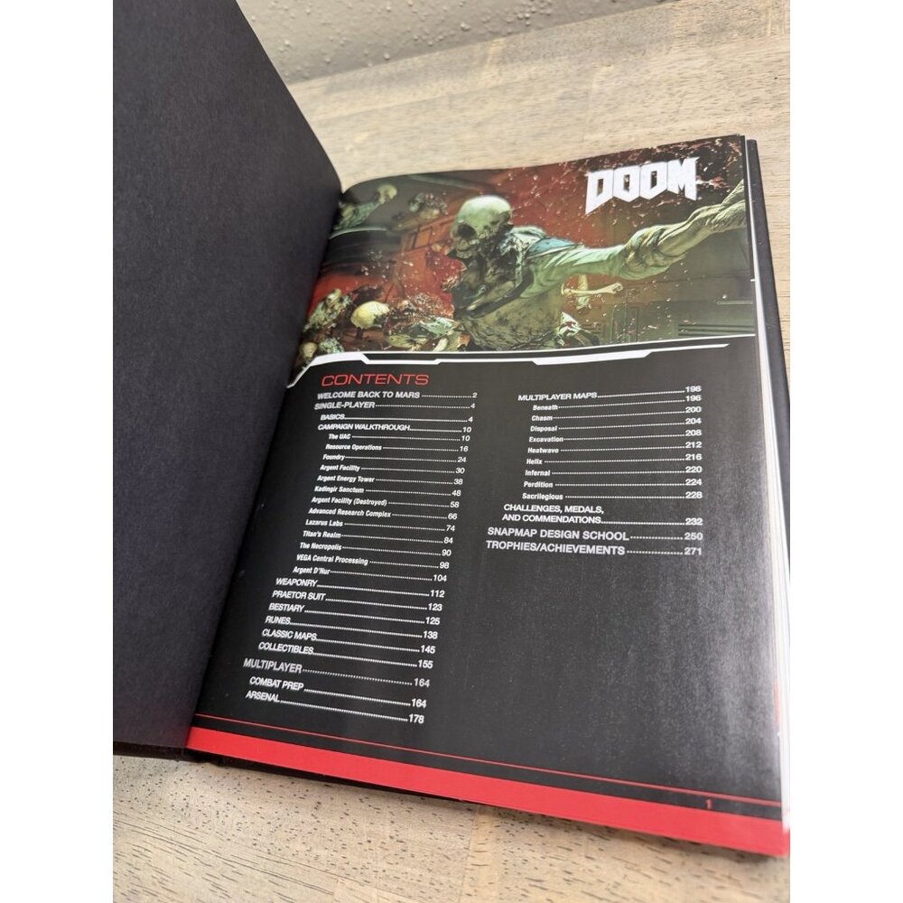 DOOM (2016) Collectors Edition Strategy Guide (Hardback) - Picture 9 of 9